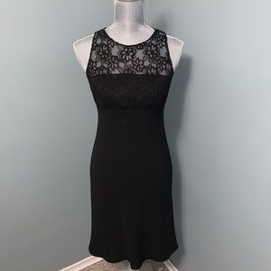 JONES NEW YORK little black cocktail dress size 4 petite wedding guest